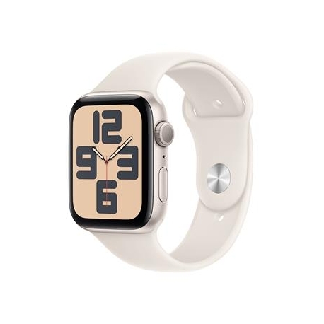 Apple Watch SE, 44 mm, GPS, sport band, M/L, beež alumiinium / beež - Nutikell