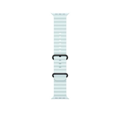 Apple Ocean Band, 49 mm, must titaan, helesinine - Kellarihm