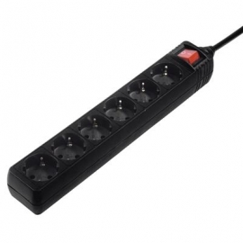 Hama Power Strip, 6-pesa, 5 m, must - Pikendusjuhe