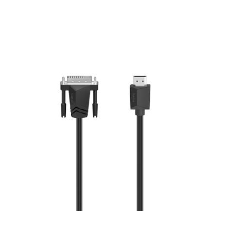 Hama Video Cable DVI / HDMI, 1,5m, must - Videokaabel