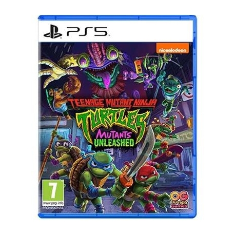 Teenage Mutant Ninja Turtles: Mutants Unleashed, PlayStation 5 - Mäng