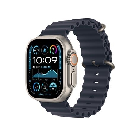 Apple Watch Ultra 2, 49 mm, Ocean Band, tumesinine - Nutikell