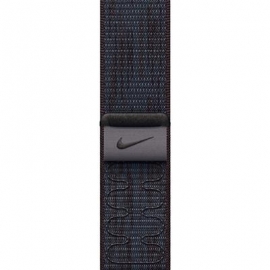 Apple Nike Sport Loop, 46mm, must/sinine - Kellarihm