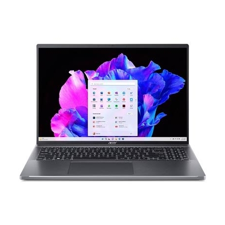 Acer Swift Go 16, 16'', WUXGA, i5, 16 GB, 512 GB, tumehall, ENG - Sülearvuti