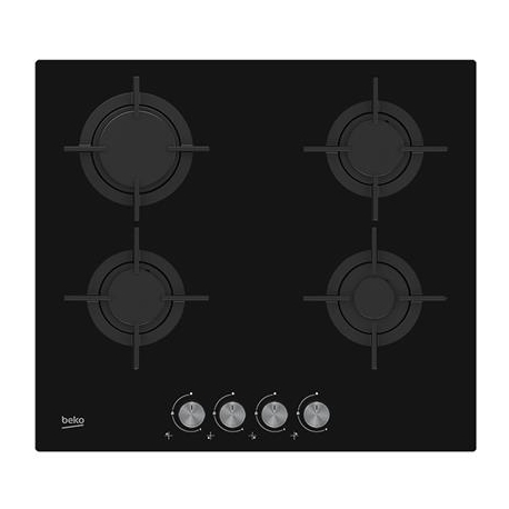 Beko, laius 58 cm, must - Integreeritav gaasipliidiplaat