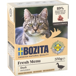 Bozita kassikonserv Duck in sauce 6x370g