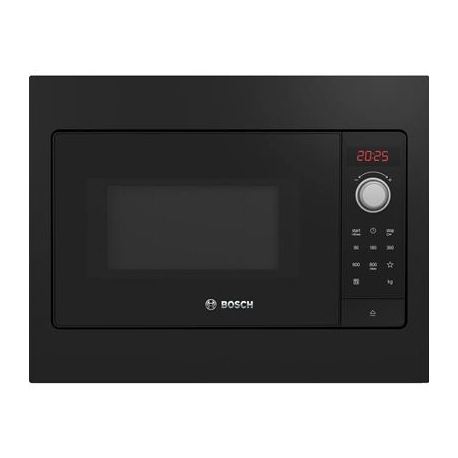 Bosch seeria 2, 20 L, 800 W, must - Integreeritav mikrolaineahi