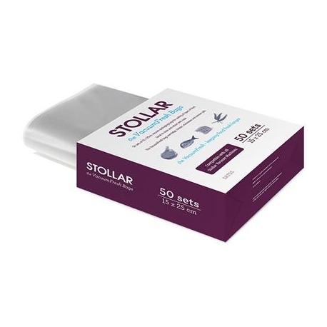 Vaakumpakendamiskotid Stollar VacuumFresh 50 tk 15x25cm