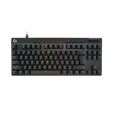 Logitech Pro X TKL Rapid, US, must - Klaviatuur