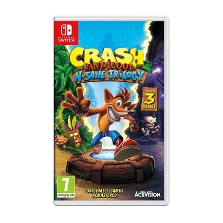 Switch mäng Crash Bandicoot N. Sane Trilogy