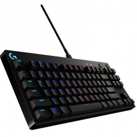 Logitech G Pro GX Blue Clicky, SWE, must - Mehaaniline klaviatuur