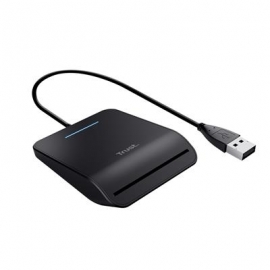 Trust Primo, USB-A, must - ID-kaardilugeja