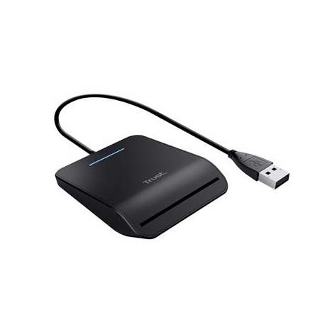 Trust Primo, USB-A, must - ID-kaardilugeja