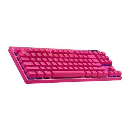 Logitech PRO X TKL, US, roosa - Juhtmevaba klaviatuur