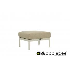 Tumba Apple Bee CONDOR valge / beež, 68x52xH40 cm