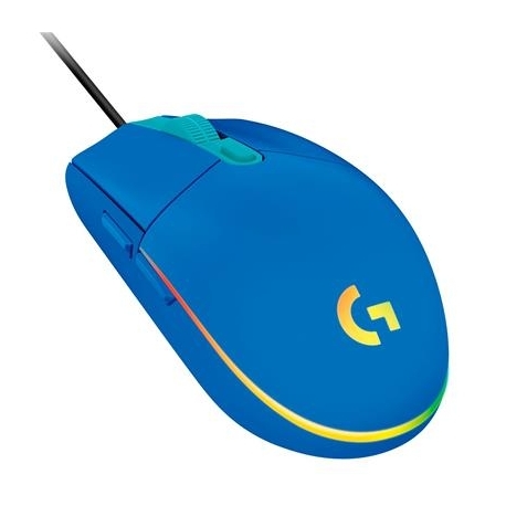 Logitech G102 LightSync, sinine - Juhtmega optiline hiir