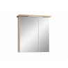 Peegelkapp 84-I hallikasbeež / tamm, 60x20xH72 cm, LED