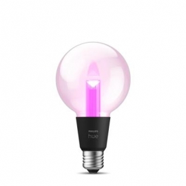 Philips Hue G95 Globe, E27, must - LED valgusti