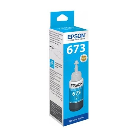 Tindimahuti täitepudel Epson T6732 (tsüaan)