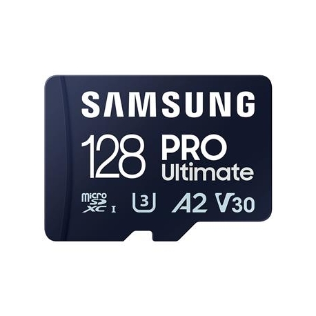 Samsung PRO Ultimate, microSDXC, SD adapter, 128 GB - Mälukaart