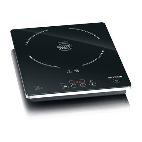 Severin, 2000 W, must - Induktsioonlauapliit 1 keedualaga