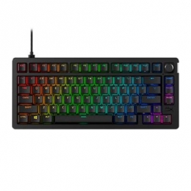 HyperX Alloy Rise 75, Linear, US, must - Klaviatuur