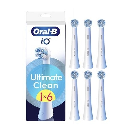Braun Oral-B UltimateClean, 6 tk, valge - Lisaharjad