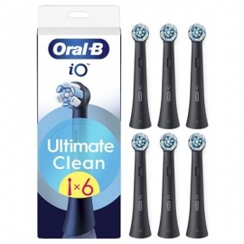 Braun Oral-B UltimateClean, 6 tk, must - Lisaharjad