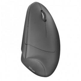 Trust Verto Ergonomic, must - Juhtmevaba optiline hiir
