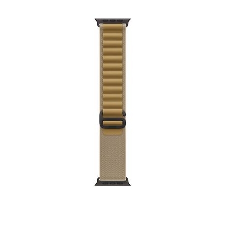 Apple Watch Alpine Loop, 49 mm, Large, must titaan, pruun - Kellarihm