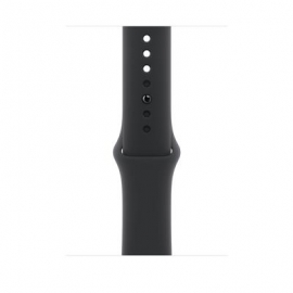Apple Sport Band, 46 mm, S/M, must - Kellarihm