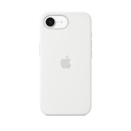 Apple Silicone Case, iPhone 16e, valge - Ümbris