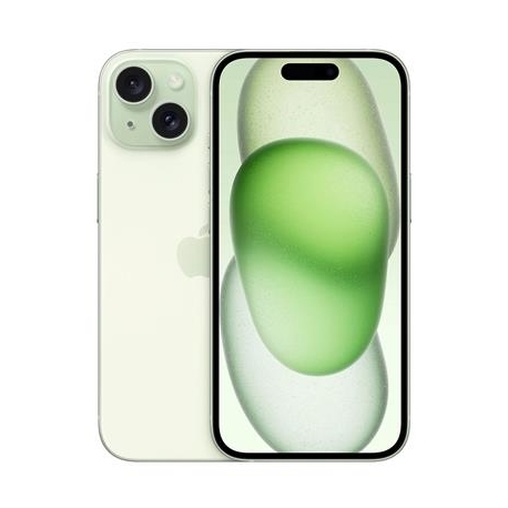 Apple iPhone 15, 128 GB, roheline - Nutitelefon