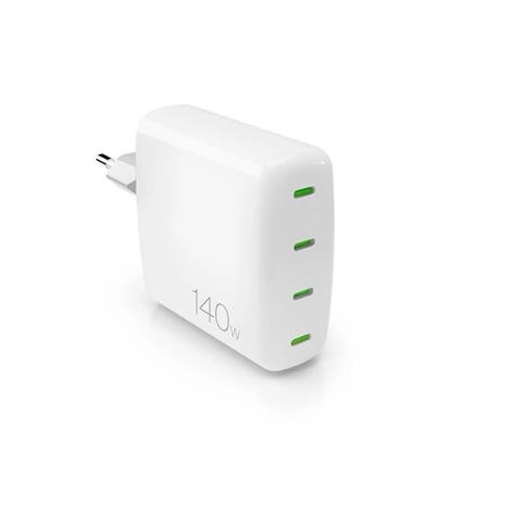 Puro MiniPro Gan Wall Charger, 140 W, valge - Laadija
