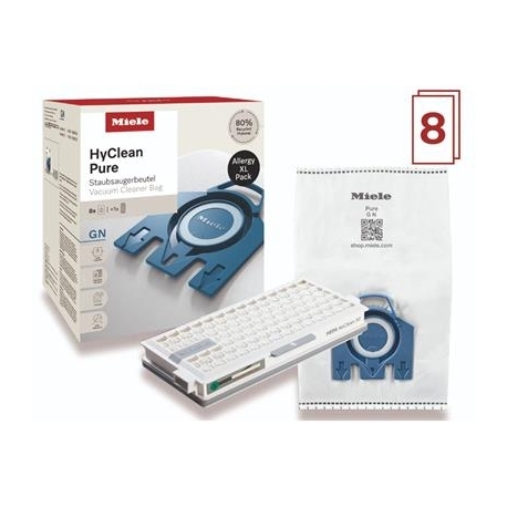 Miele HyClean Pure Allergy XL pakk, 8 tk - Tolmukotid + HEPA AirClean filter