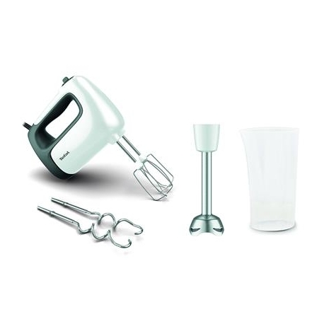 Tefal Prep'Mix+, 500 W, valge - Käsimikser sauaga