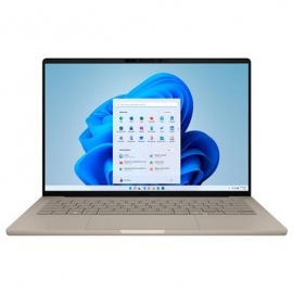 Asus Zenbook A14, 14'', OLED, X, 16 GB, 512 GB, ENG, beež - Sülearvuti