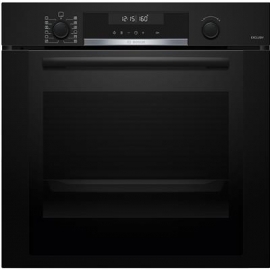 Bosch, 71 L, pürolüütline puhastus, must - Integreeritav ahi