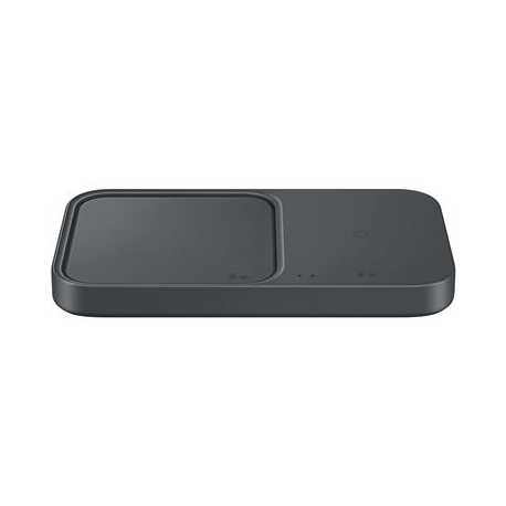 Samsung Wireless Charger Duo Pad + Travel Adapter, tumehall - Juhtmevaba laadija