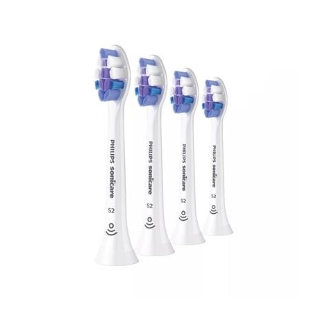 Philips Sonicare S2 Sensitive, 4 tk, valge - Lisaharjad