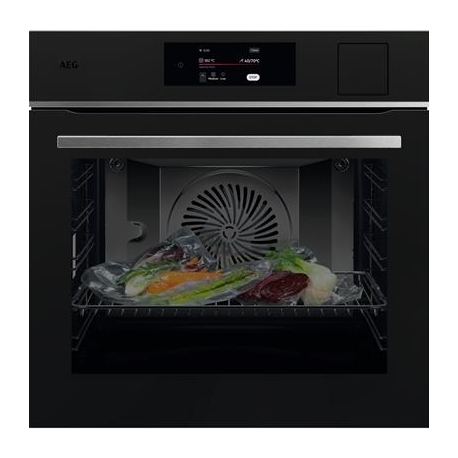 AEG 8000 Seeria Meal Assist, 70 L, must - Integreeritav auruahi