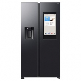 Samsung Bespoke AI Family Hub+, Twin Cooling Plus™, 614 L, kõrgus 179 cm, must - SBS-külmik
