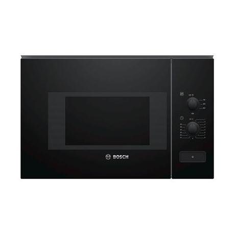 Bosch seeria 4, 20 L, 800 W, must - Integreeritav mikrolaineahi