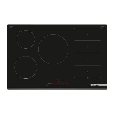 Bosch Seeria 6, laius 80 cm, raamita, must - Integreeritav induktsioonpliidiplaat