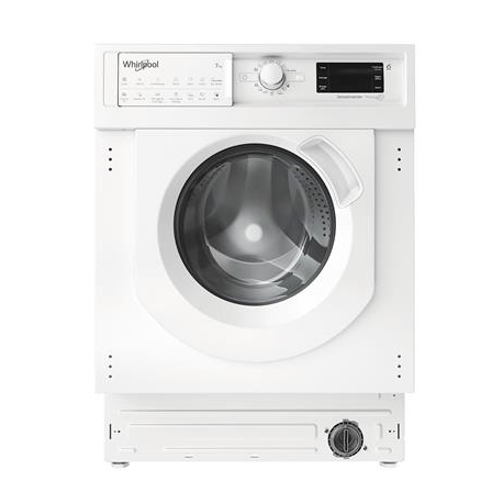Whirlpool, 7 kg / 5 kg, sügavus 55 cm, 1400 p/min - Integreeritav kuivatiga pesumasin