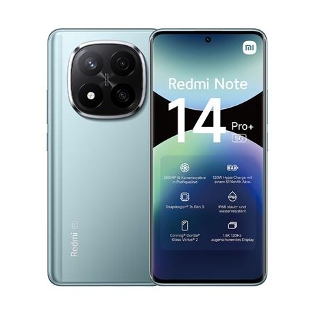Xiaomi Redmi Note 14 Pro+ 5G, helesinine - Nutitelefon