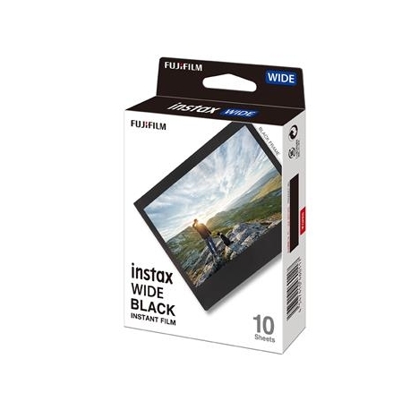 Fujifilm Instax Wide Black, 10 tk - Fotopaber