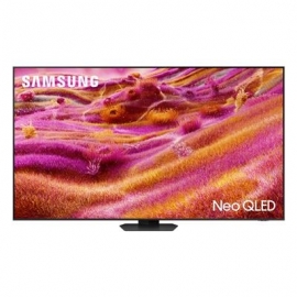 Samsung QN90F, 98'', 4K UHD, Neo QLED, Mini LED, must - Teler