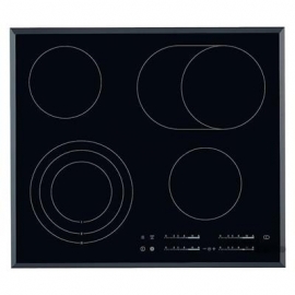 AEG, laius 59 cm, raamita, must - Integreeritav keraamiline pliidiplaat