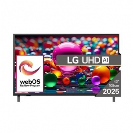 LG UHD AI UA75, 43'', 4K UHD, LED LCD, must - Teler